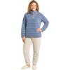 Leedya Pigiama Donna Invernale Coral - Completo Lungo Manica - Morbido e Confortevole per la Notte (Blu TG L)