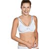 Naturana Reggiseno a Coppa Morbida Modellato, Opaco, Bianco, 6B Donna