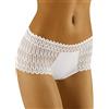 Wolbar Culotte Femminili in Pizzo WB418, Bianco,M