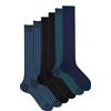 Ciocca Calze Uomo Lunghe Fantasia Caldo Cotone Morbide e Confortevoli - Confezione 3/6 Paia Autunno Inverno [BOXCW6_CLS4_11_1]