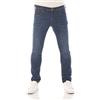 Lee Luke Slim Fit Tapered - Jeans da uomo, pantaloni jeans affusolati in denim di cotone, elasticizzati, blu, nero, grigio, taglie dalla 46 alla 54 (taglie US: w30, w31, w32, w33, w34, w36, w38), 48