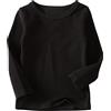 Beganly Maglietta da ragazza calda morbida Basic Top bambino sotto strato per bambini Classics cotone manica lunga