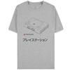 Playstation O.G. Console Uomo T-Shirt Grigio 93% Cotone, 7% Poliestere Regular
