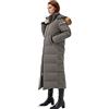 Fitouch Waukee Maxi-lange Daunen-parka Stadion-jacke Piumino lungo invernale da donna Donna (Pacco da 1)