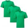 HiFEN Kids Short-Sleeved T-Shirts for girls & boys - Classic Fit Crew Round Neck Soft & Comfortable Children's T-Shirts Unisex Plain Kids T-Shirt School Uniform & Daily Wear Casual Top 3 to 15 Years 3 Pack
