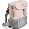 Stokke JetKids BackPack, Pink Lemonade - Design espandibile per bambini dai 2-7 anni - Tessuto idrorepellente e facile da pulire - Include cuscino estraibile