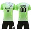 OPUTWDF Completi da Calcio Personalizzabili Bambino Uomo con Numero Nome Team Logo Divise Calcio Personalizzate