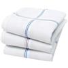 Colombo 12 Fazzoletti uomo puro cotone 41x41 cm confezione regalo (Rigato 15)