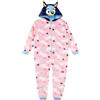 BlueY Pigiama | Pigiama Bambina | Pigiamone Intero Bambina | Pigiamone Ragazza | Rosa 18-24 Mesi