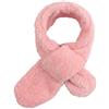 Pesaat Inverno Bambini Sciarpa In Pile Solido Bambino Ragazzi Ragazze Sciarpe Avvolgere Collare Croce Bambini Scaldacollo per Bambino 1-6Y, Colore: rosa, Taglia unica
