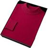 Niiyyjj Maglioni Girocollo Uomo in Cashmere Puro 100% a Maglia, Pullover Morbidi e Caldi, Maglioni Tinta Unita con Collo a Mozzo, Borgogna, M
