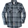 Dubinik® 6 oz Camicia Flanella Uomo Invernale Camicia Uomo Flanella Cotone | Western, Cowboy, Con Bottone Automatico, Quadri, Cotone Traspirante, Tessuto Pre-ristretto, Due Tasche Con Patta