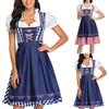 Generico Costume Bavarese per Feste di Carnevale Abito Tradizionale Dirndl per Oktoberfest Birra Festival Costume da Donna Oktoberfest Vestito Carnevale