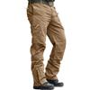 Kobilee Pantaloni Trekking Uomo Invernali Sportiva Termici Pantaloni Montagna Pantaloni da Lavoro Antistrappo con Tasche Softshell Stretch Leggeri Pantaloni da Caccia Elasticizzati Pantaloni Impermeabili