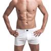 SNELLY Mutande Uomo Boxer in Cotone Elasticizzato Pacco da 6-9-12 Pezzi Bianco o Nero da 6-12 Pezzi Colori Assortiti con Elastico Interno U100E Intimo Maschile Comodo Pratico e di Marca
