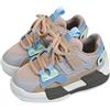 TOPINCN Scarpe Sportive per Bambini, Sneakers per Bambini Scarpe da Corsa per Bambini Scarpe da Ginnastica Atletiche Traspiranti Leggere Chiusure Ad Anello Scarpe Casual per Bambini (26)