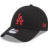 New Era York Yankees MLB Seasonal Basic Nero Berretto 9Fifty Snapback Regolabile