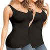 Joyshaper Canotta Contenitiva Donna Body Shaper Tank Top Regolabile Spalline Canottiere Reggiseno Contenitivo Donna Canotte Intime