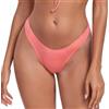 RELLECIGA Moda Mare Donna Slip High Cut Thong Bikini Tanga Bottom Coralina L