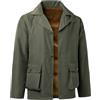 Sungerdasa Uomo Termico Inverno Giacca Parka Fodera in Finto Pelo di Coniglio Cappotto Antivento Parke Coat Giacca Soprabito Elegante Casual Giubbotto