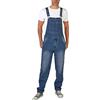 Generic Salopette da lavoro in denim da uomo, salopette casual retrò cargo con bretelle, jeans multitasche, abbigliamento da lavoro, pantaloni, salopette da uomo, tuta da lavoro in lino, gamba larga, tuta da