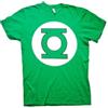 Green Lantern Licenza Ufficiale Logo Maglietta Uomo Mezze Maniche (Verde), Medium
