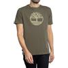 Timberland Uomo T-Shirt con Logo Ad Albero, Black