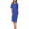 Merry Style Camicia da Notte Manica Lunga Donna 91LW1 (Fiordaliso (Manica Lunga), XXL)