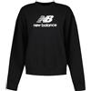 New Balance Sport Essentials French Terry Logo Crew Pullover Donna (Pacco da 1)