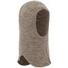Joha Balaclava - Berretto unisex per bambini, in pura lana merino, marrone, 48 cm