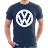 Volkswagen Classic White VW Logo Men's T-Shirt