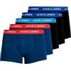 JACK & JONES - Set di 5 boxer da uomo, colore: Multicolore, taglia intimo: S, articolo: - surf The Web