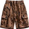 ZH8FCHAN Pantalone Corto Uomo da Trekking Cargo Taglie Forti Pantaloncini alla Sportivi Elasticizzati Pantaloncini da Spiaggia Pantaloncini Casual Shorts in Tinta Unita