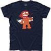 3styler T-Shirt Uomo Eros Amore Love Pollon Olimpo Grecia Zeus - Cartoons Anni 80 Shirt - Linea Classic - 100% Cotone 185 gr/mq (L, Blu)