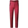 Generic Pantaloni medievali da uomo vintage gotici aristocratici ricamati in broccato steampunk vittoriani abbigliamento Halloween cosplay costume pantaloni dritti slim fit a matita affusolati da marinaio