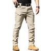 Lengender - Pantaloni cargo da uomo, multitasche, cerniera sottile, da combattimento, da lavoro, impermeabili, militari, tattici