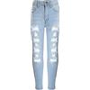 A2Z 4 Kids Ragazze Stretch Lightweight Jeans Comfortable Denim Ripped Skinny Jeans Moda Fit Pantaloni All'aperto Casual Pantaloni per età 3-14 Anni