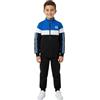 Sergio Tacchini Tuta Invernale Ragazzo e Bambino in Cotone - Teen Junior B90 (TO270 Nero, 10 Anni)