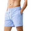 Casey Kevin Pantaloncini Palestra Uomo Cotone con Tasche a Cerniera Running Pantaloni Corti Estivi Sportivi Corsa Gym Trekking Estivi Bodybuilding Shorts Basket Tennis Calcio Pallavolo Shortpad