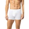 Mey Boxer da uomo con bordatura modellante e inserti in spugna super morbida - con tecnologia Last Drop - serie Basics Softball - 37180, bianco, XXXL