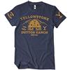 Yellowstone Licenza Ufficiale Barn Uomo Maglietta