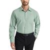 HISDERN Camicia Verde Salvia da Uomo a Maniche Lunghe Camicia da Lavoro in Fibra di bambù Elegante Causale Non Stirata vestibilità Regolare con Tasca,L