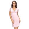Selente Sweet Dreams - Camicia da notte/negligee corta da donna elegante con pizzo (Made in EU), 42