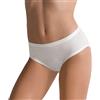 Cotonella 9 Pezzi Slip Donna L'Altra 3363 Midi in Cotone Bielastico, Bianco 5/XL
