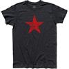 3styler T-Shirt Uomo Stella Rossa - Red Star - Revolution Shirt - Linea Classic - 100% Cotone 185 gr/mq