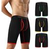 5Mayi Lunghi Uomo Boxer Cotone Mutande Pacco da 3