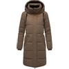 Navahoo Cappotto trapuntato da donna caldo cappotto invernale con collo alto e cappuccio rimovibile danza invernale 14 S-3XL