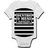 Gattablu Body bimbo neonato bebè Dentro 9 mesi, rilasciato per buona condotta! Bimbo carcerato! Divertente idea regalo per bambino e bambina! (0-3 mesi)