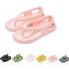 Chagoo Sandali Bazuo, sandali infradito da passeggio comfort unisex estivi 2023, pantofole da spiaggia antiscivolo per la casa (40-41EU, Pink)