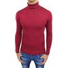 Evoga Maglione Dolcevita Uomo Invernale Casual Pullover Maglioncino
